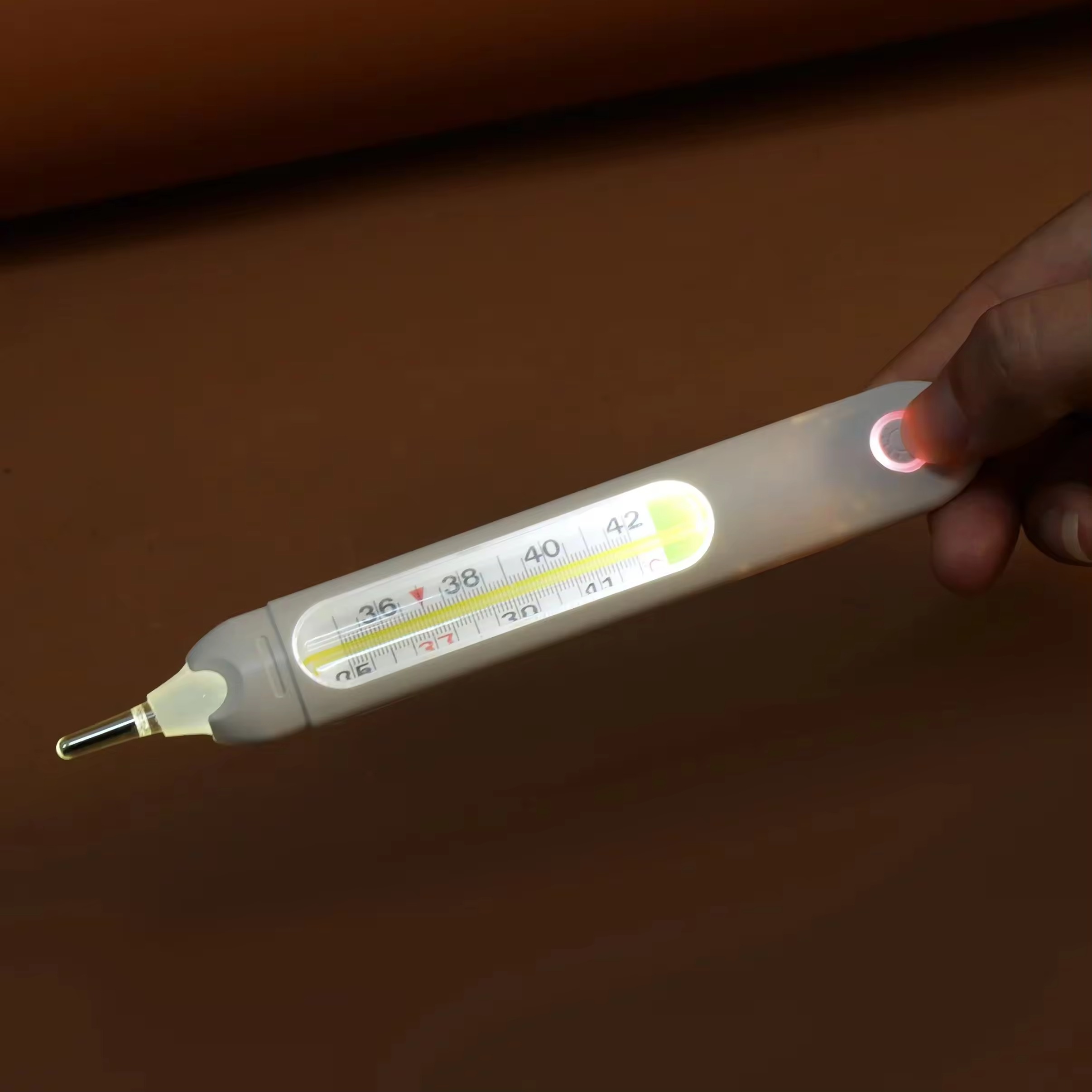Mercury-Free Gallium-Indium-Tin Thermometer + Multi-Functional Storage Case - Image 2