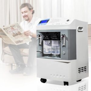 Dual independent oxygen outlets and dual humidifier bottles