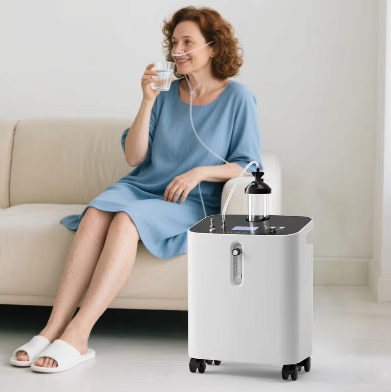 3L portable oxygen concentrator for travel, home and clinic application